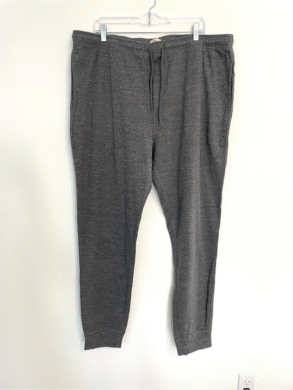 J. Crew Charcoal Gray Knit Joggers XXLT